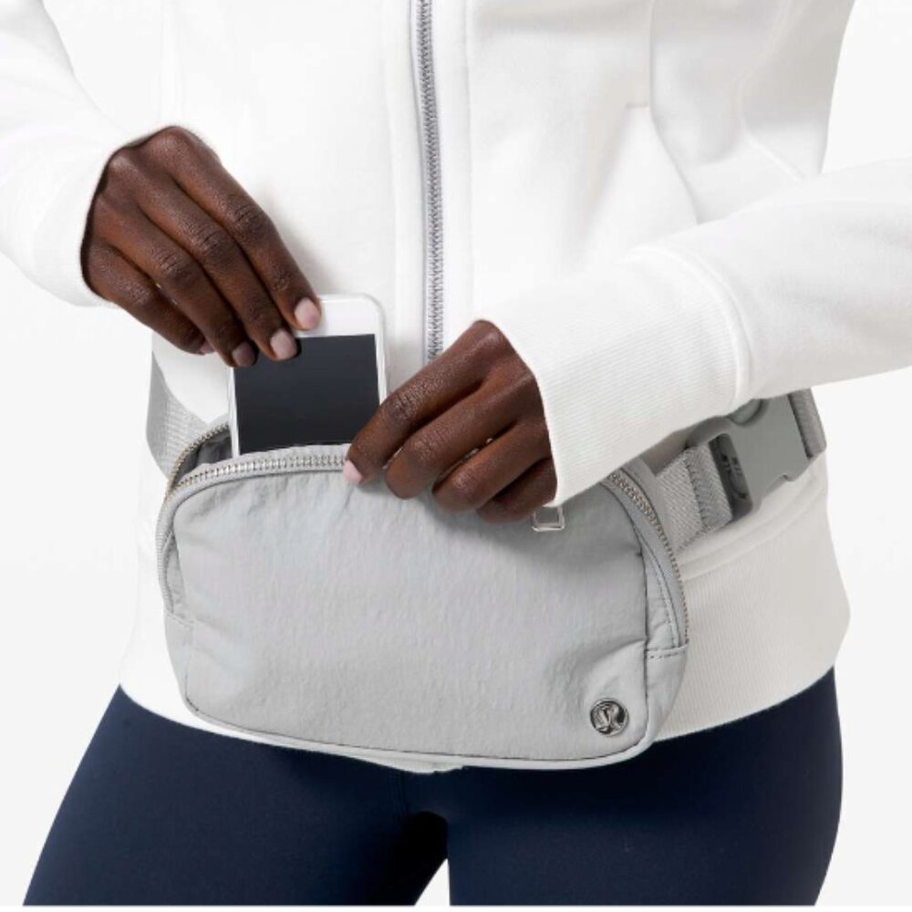 lululemon athletica Light Gray Waist Pack